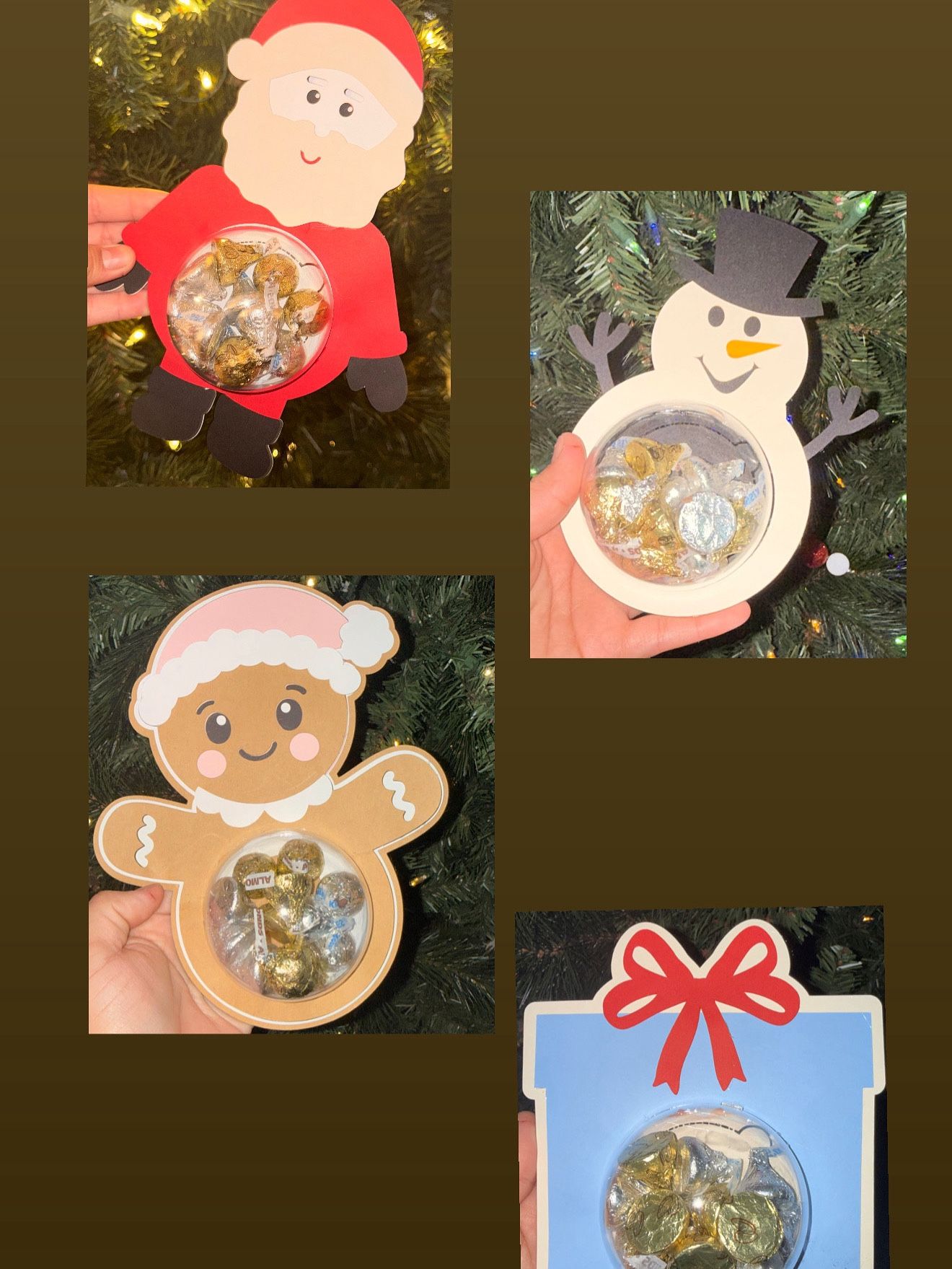 Dulceros Navideños/Christmas Treat Holders