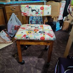Sewing Chair On Wheels With Storage Arrow for Sale in Phoenix