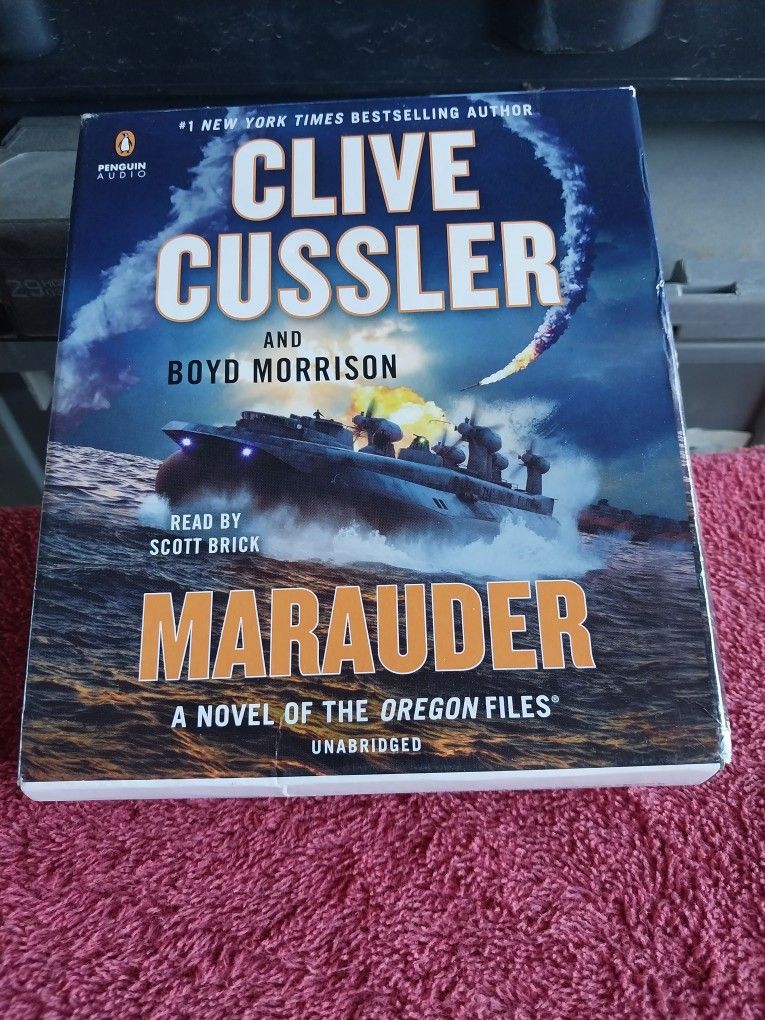 Clive Cussler Audio Book New