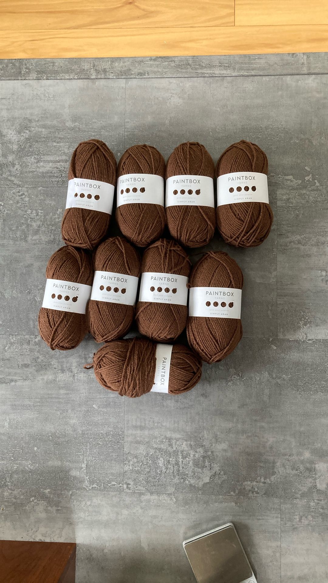 Lot Acrylic Paintbox Yarn Aran