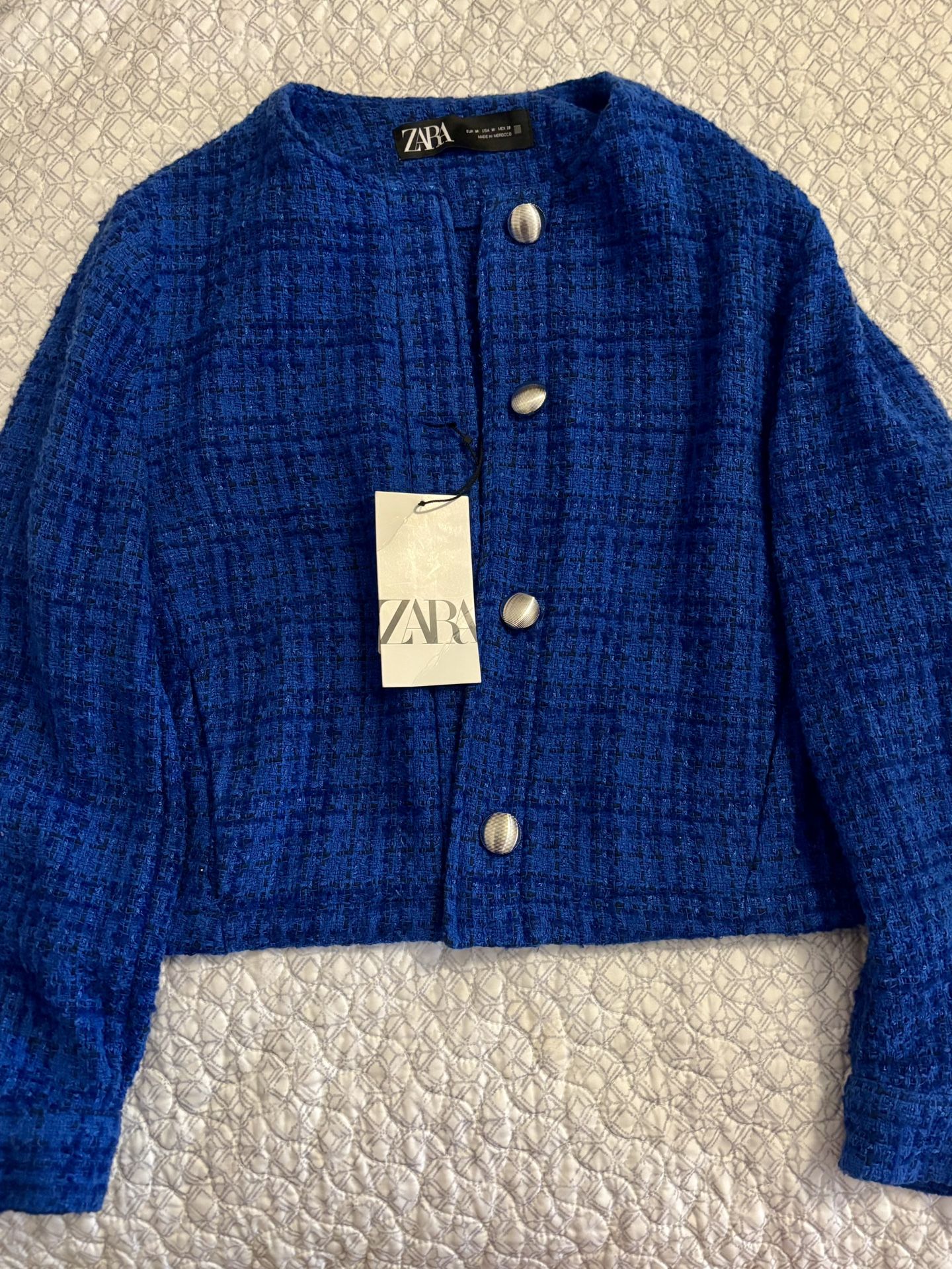 Blue Zara Jacket