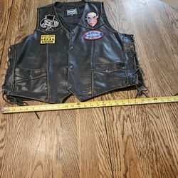 Leather Vest