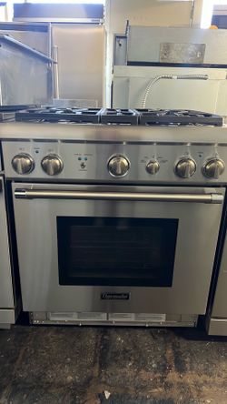 THERMADOR 30”WIDE ALL GAS RANGE STOVE STAINLESS STEEL