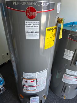 Rheem water heater 40,50
