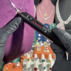 1CT 🍊 Diamond Tested Hair Bow 