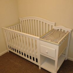 Crib and baby book