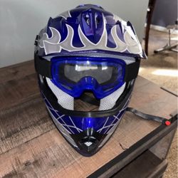 Youth Helmet And Goggles