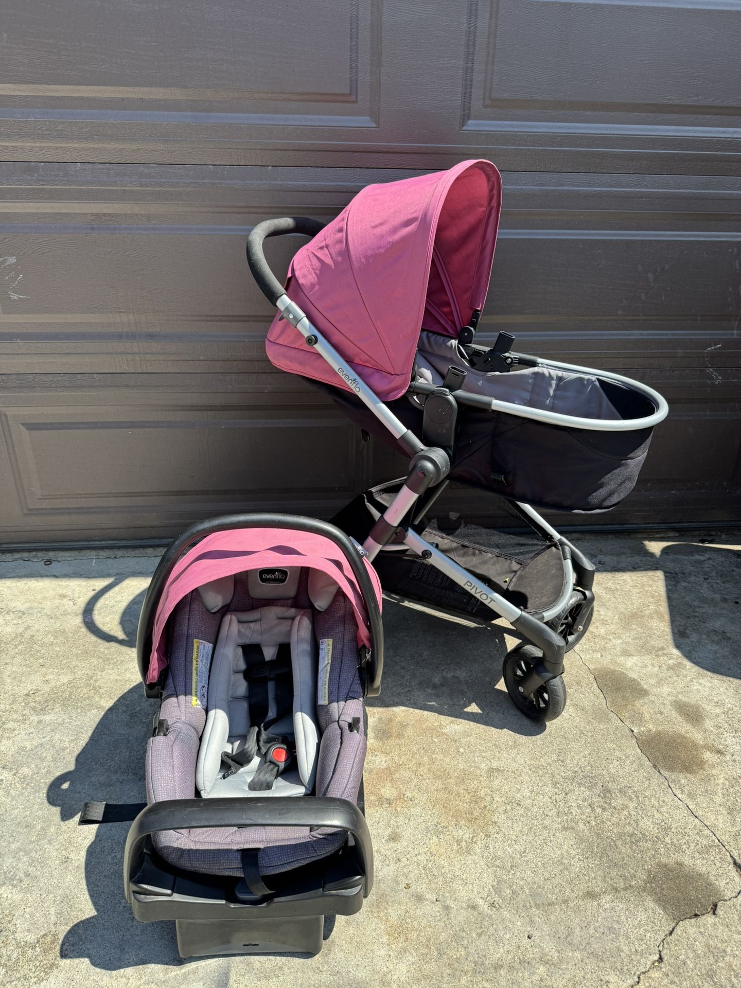 Evenflo Stroller And Car Seat