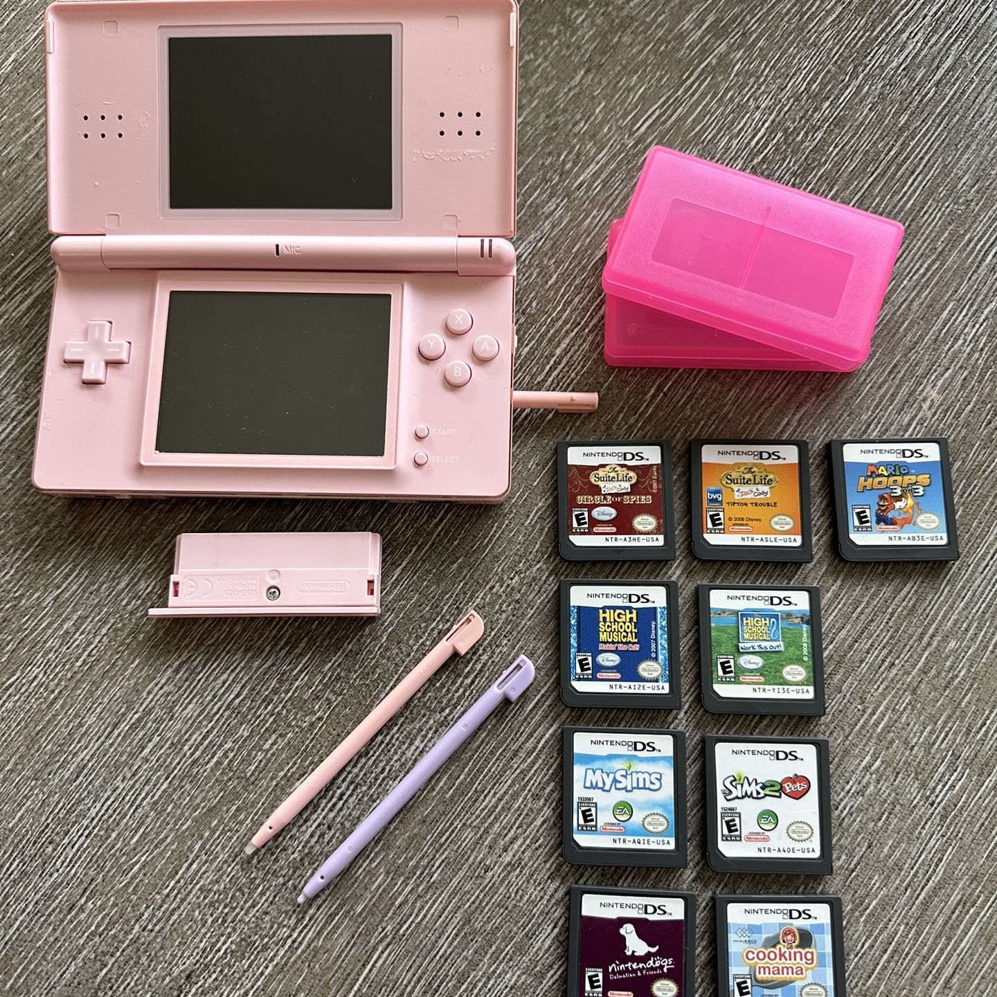 Nintendo DS Lite With 9 Games No Charger for Sale in Houston, TX