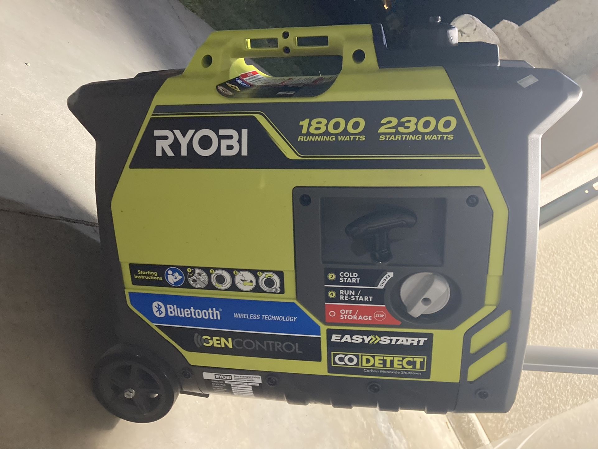 Ryobi 2300 Generator for Sale in Hanford, CA OfferUp