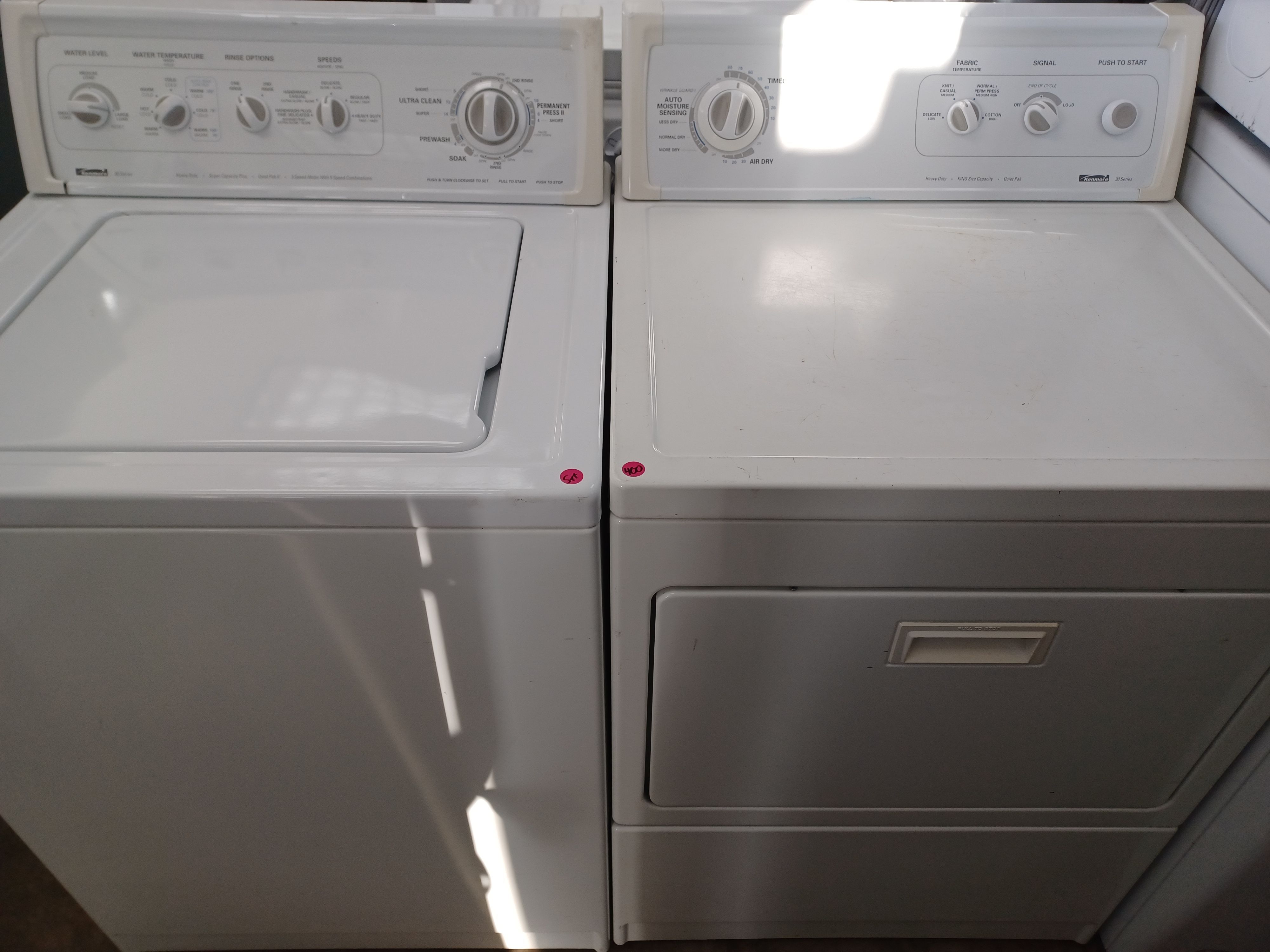 Kenmore top load washer and dryer set - Free delivery