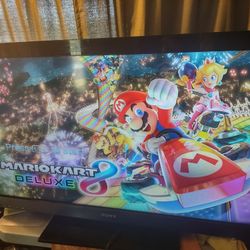 40 Inch Sony Flat Screen TV With Remote And Swivel Stand