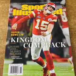 Patrick Mahomes Sports Illustrated Magazine