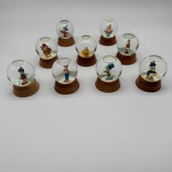 The First Limited Edition Vintage Disney Crystal Snow Globes