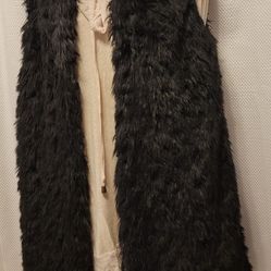 Michael Kors FUR Vest Size M