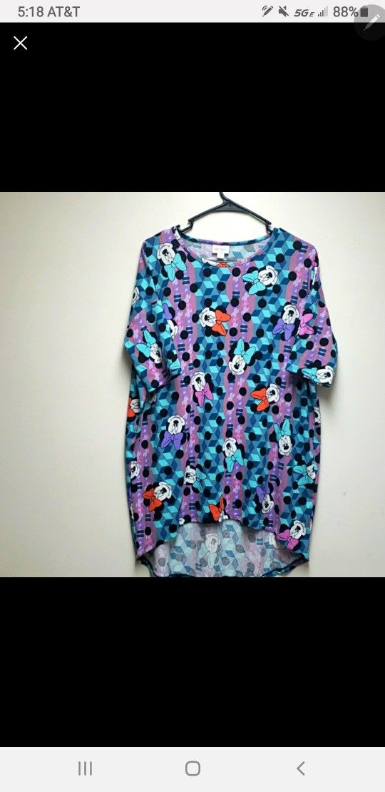 Lularoe DISNEY MINNIE MOUSE TOP