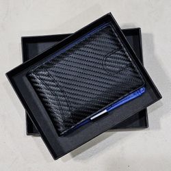 Carbon Fiber Wallet With Money Clip