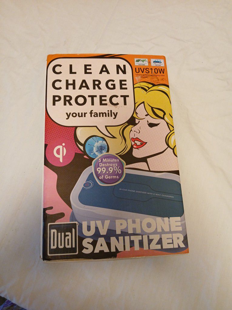 Dual Uv Phone Sanitizer 