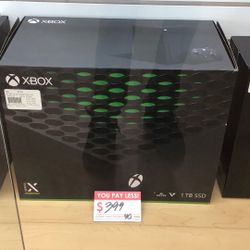 Microsoft Xbox Series X With Cords And Remote, Layaway Available!