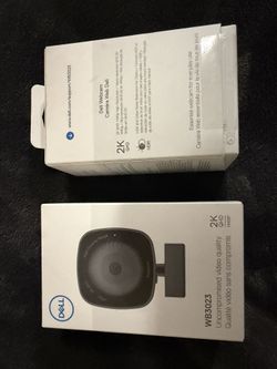 Lot of 8 Dell web cam 2k