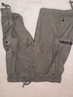 Grey Nike x UConn cargo pants