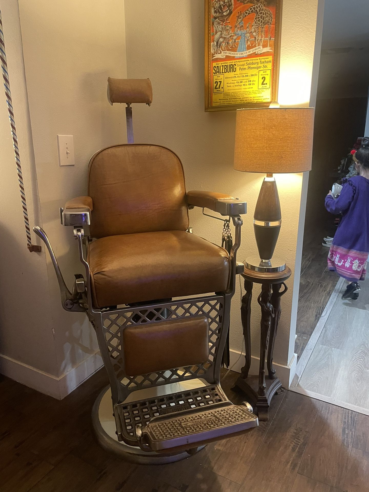 1940s Vintage Barber Chair