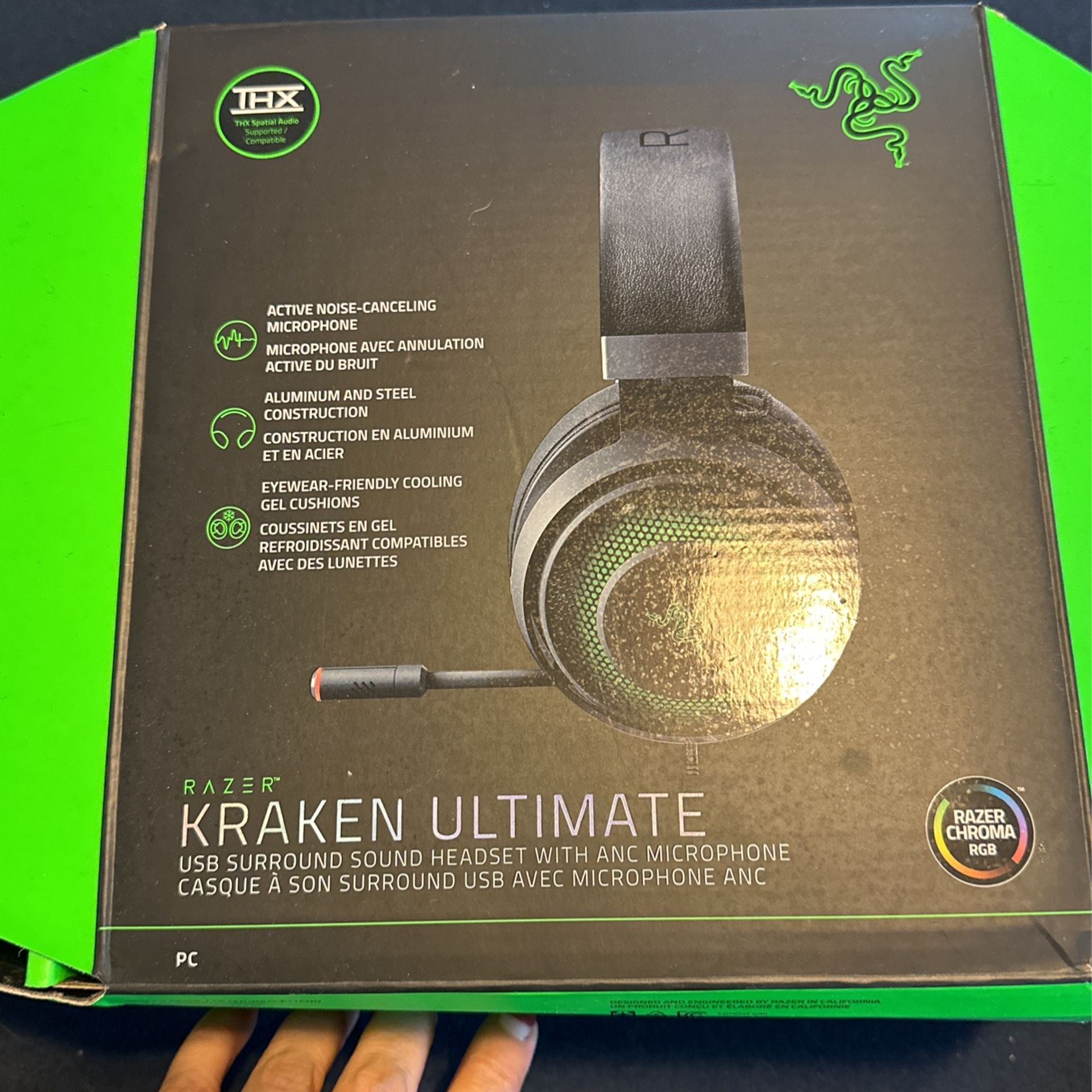 Razer Kraken Ultimate USB Surround Sound Headset 