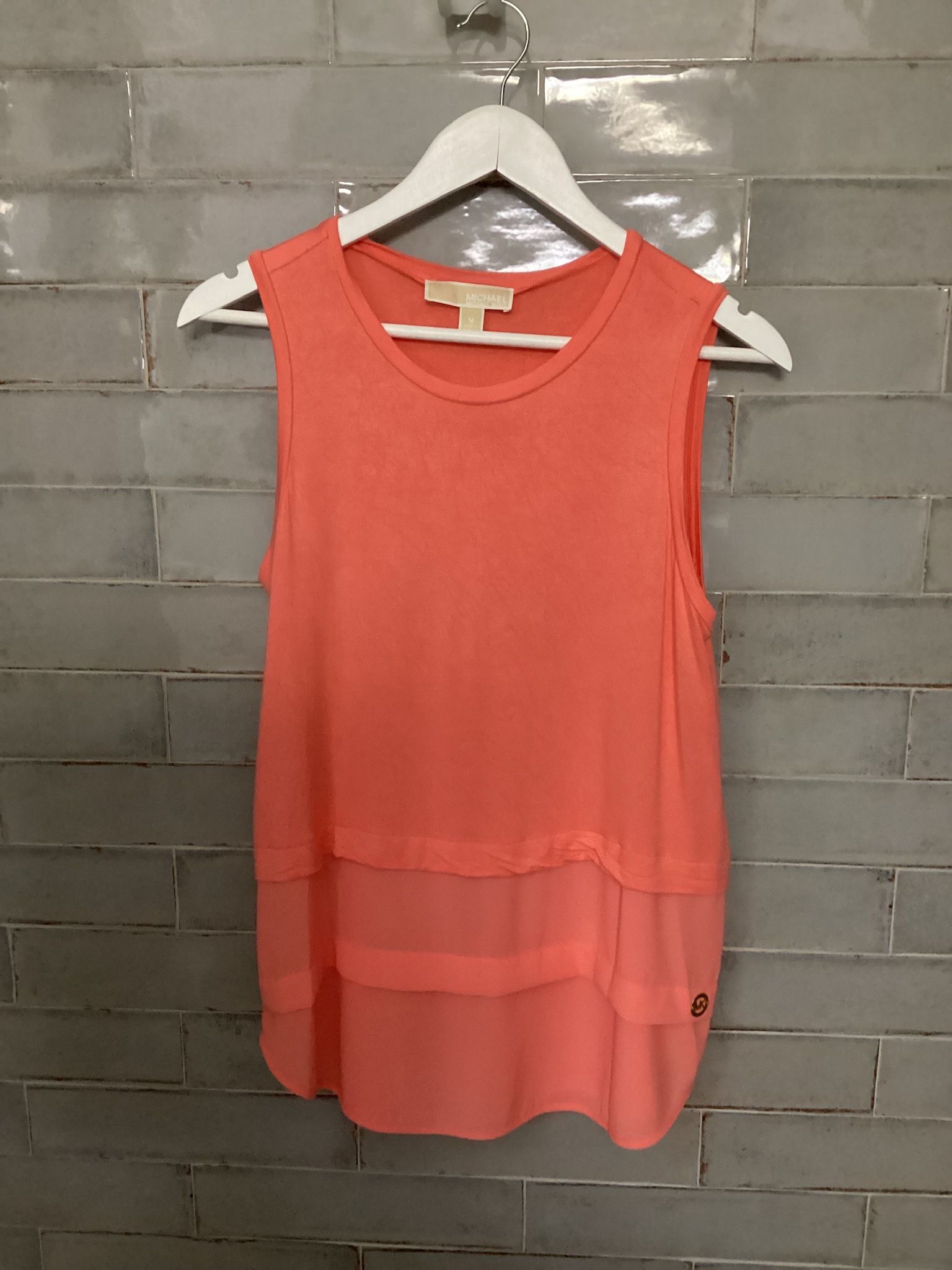 Ladies’ Michael Kors Nectar Sleeveless Blouse - Size Medium