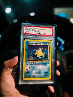 PSA 9 Shining Magikarp 1st Edition Neo Revelation Holo