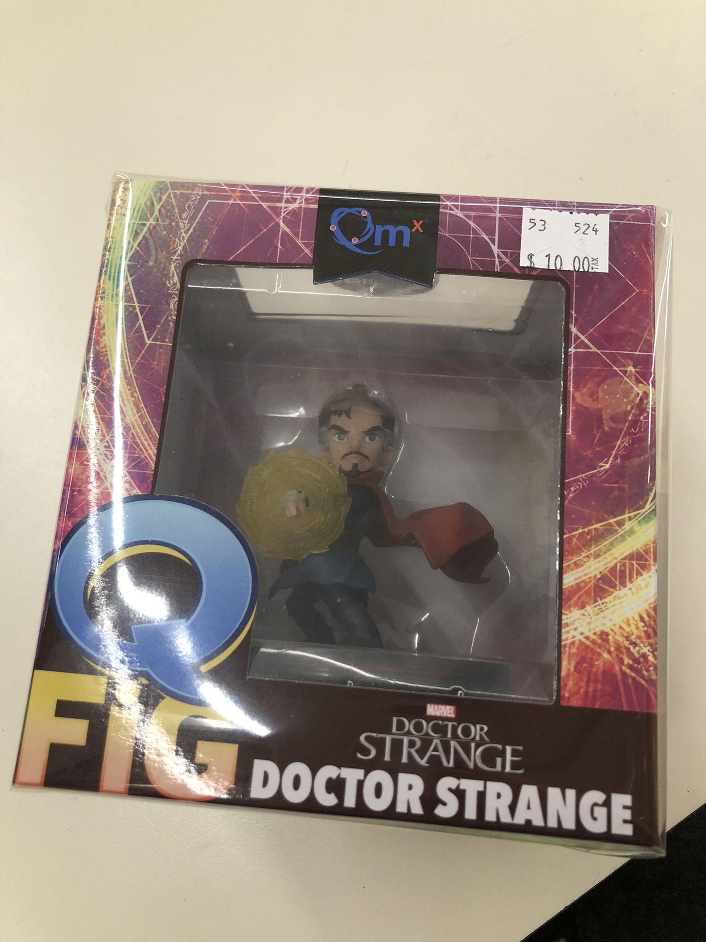 Dr Strange Q-Pop Collectible Q fig Loot Crate Exclusive Marvel Comics Vinyl QMX