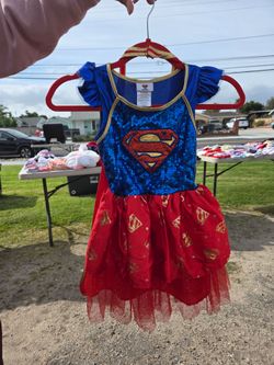 Supergirl Kids Costume Dress
