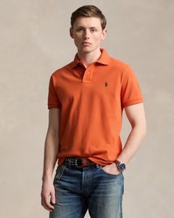 {POLO RALPH LAUREN} Orange Cotton Polo