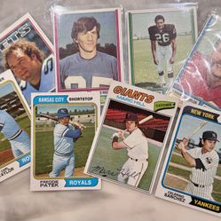 1000’s Vintage Baseball/Football 60’s, 70’s, 81