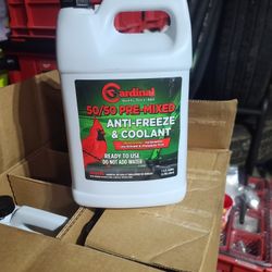 Cardinal Green 50/50 Coolant