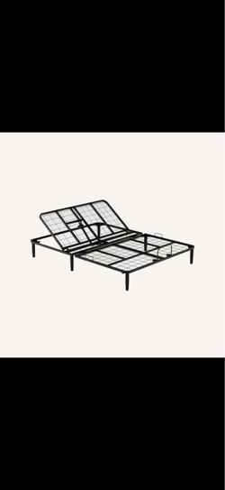 Adjustable Metal Bed Base Frame