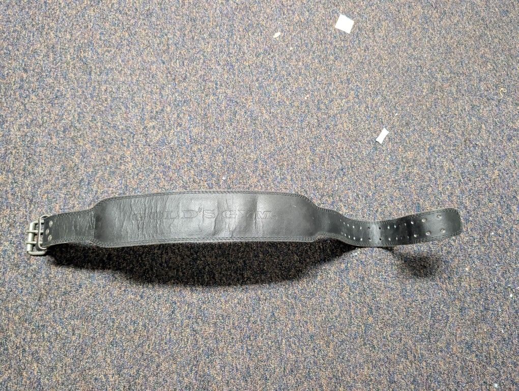 Weight Belt Gold's Gym