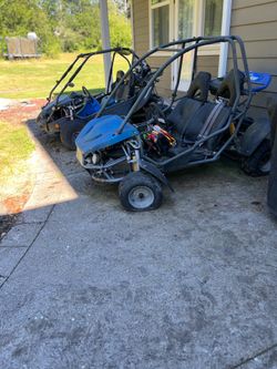 Two Off‑Road Go‑Karts – Project Pair, Sold As‑Is