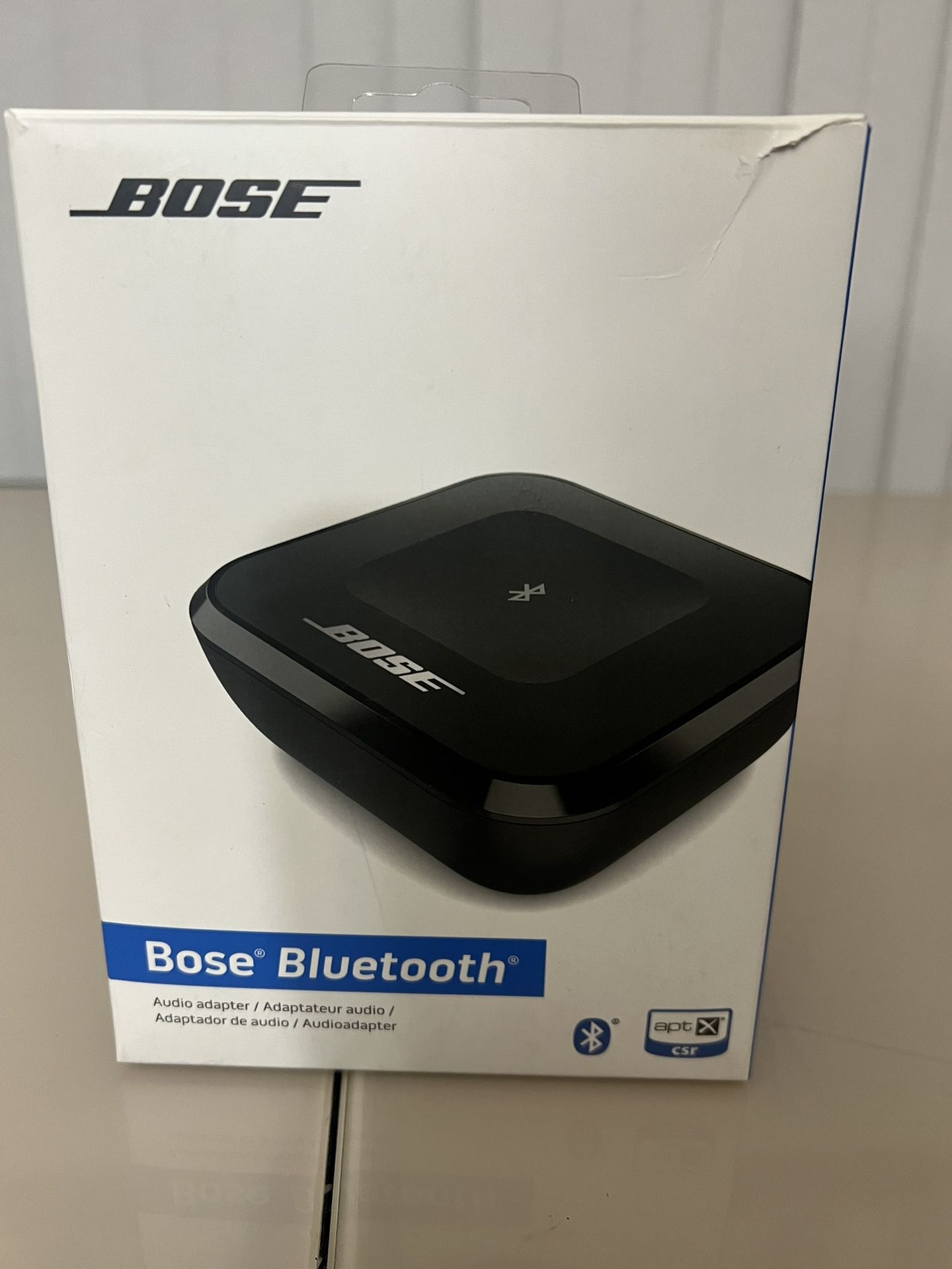 Bose Bluetooth Wireless Audio Adapter Receiver 418048 With all Cables/Adapters. Barely used in excellent condition and fully functional. The box does 