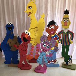 Sesame Street Props