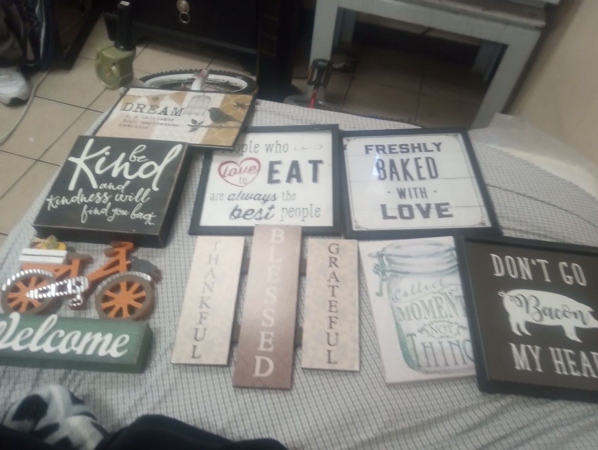 House & Kitchen Wall Decor 9 Total Welcome Sign