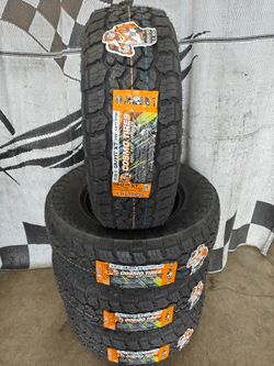 265/70r17 "Brand New" Cosmo Gripit XT Terrain Tires (50,000 mile warranty)