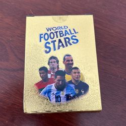 World Football Stars (soccer) 55 Gold WC Cards ( No Repeat)