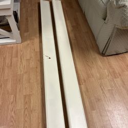 Wood Full Bed Sideboard 