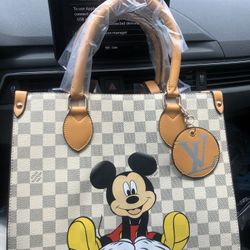 NEW Mickey Convertible Tote Bag Crossbody Messenger