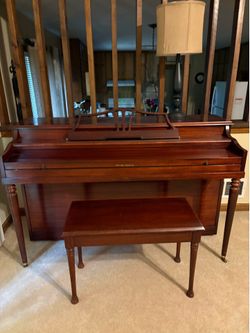 Mendelssohn Upright Piano with Bench