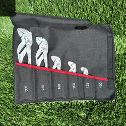 KNIPEX 5-piece Pliers Wrench Set 