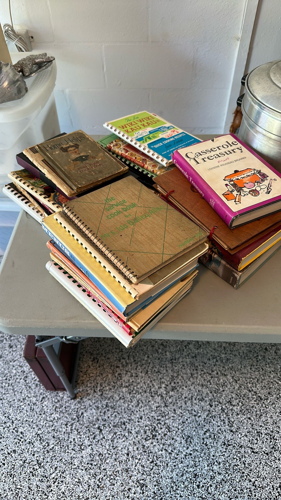 VINTAGE COOK BOOKS!