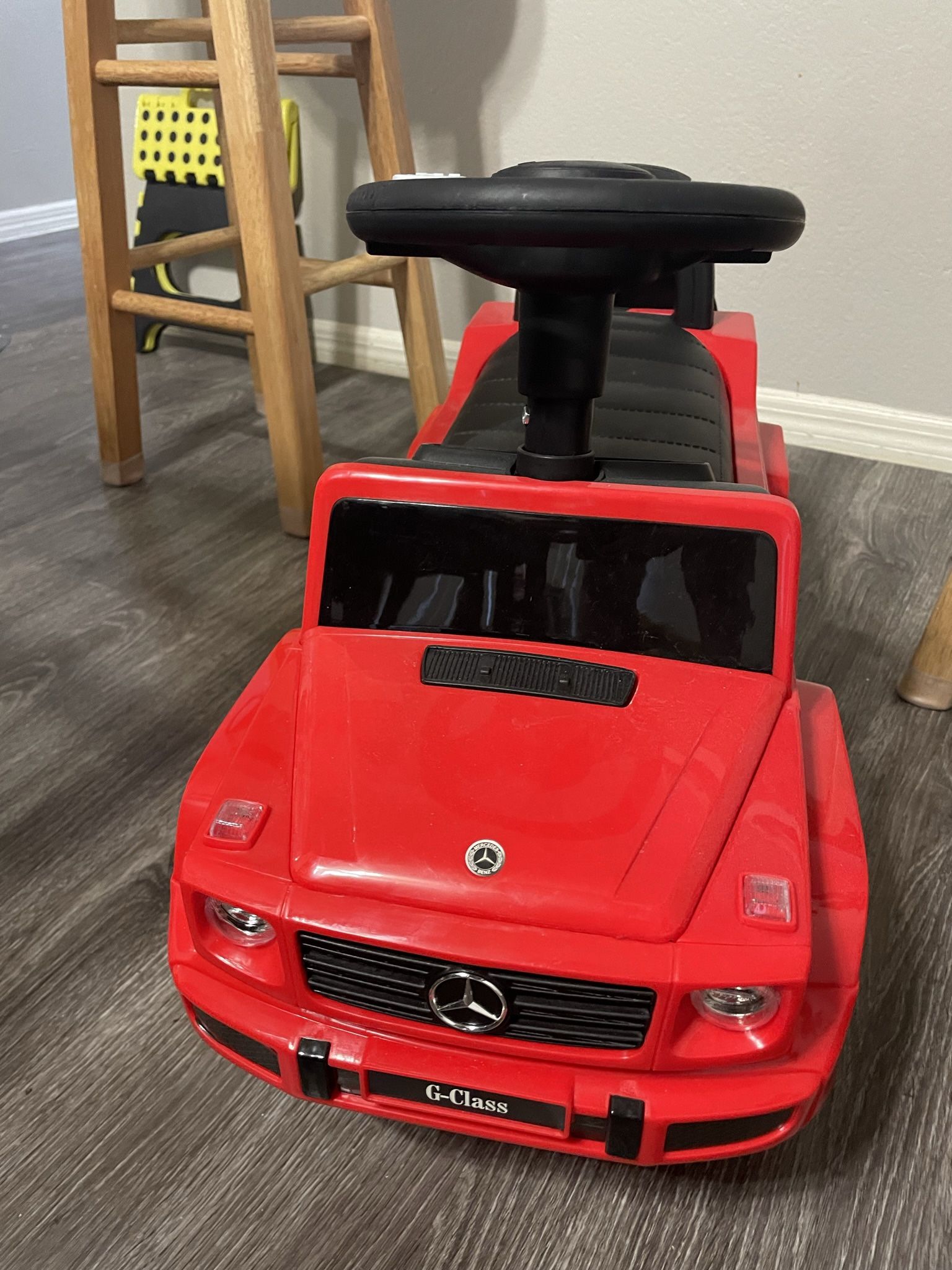 Mercedes Car And Walker