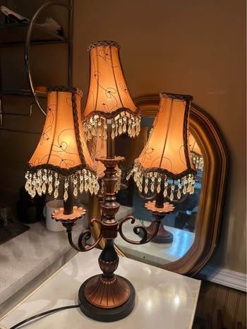 Vintage LAMP WITH 3 lights