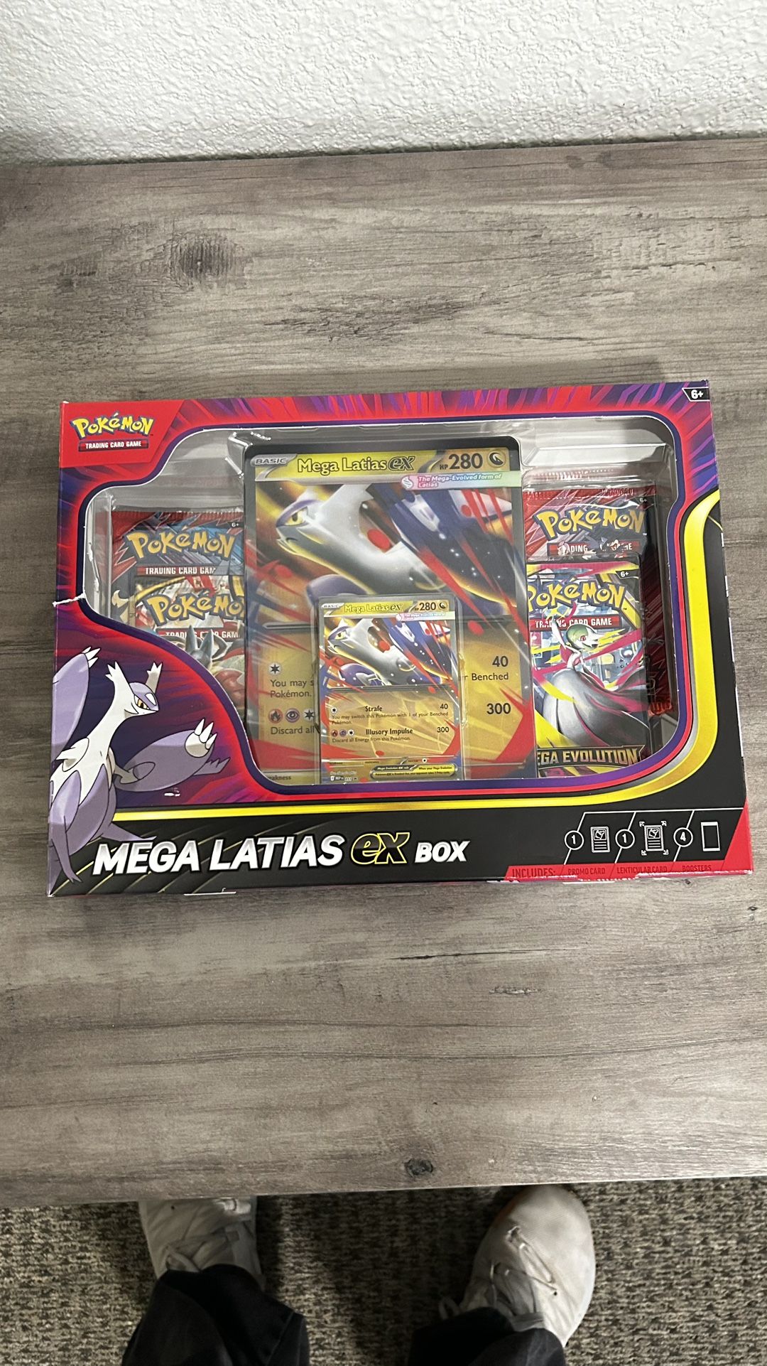 Pokemon Mega Latias Ex Box